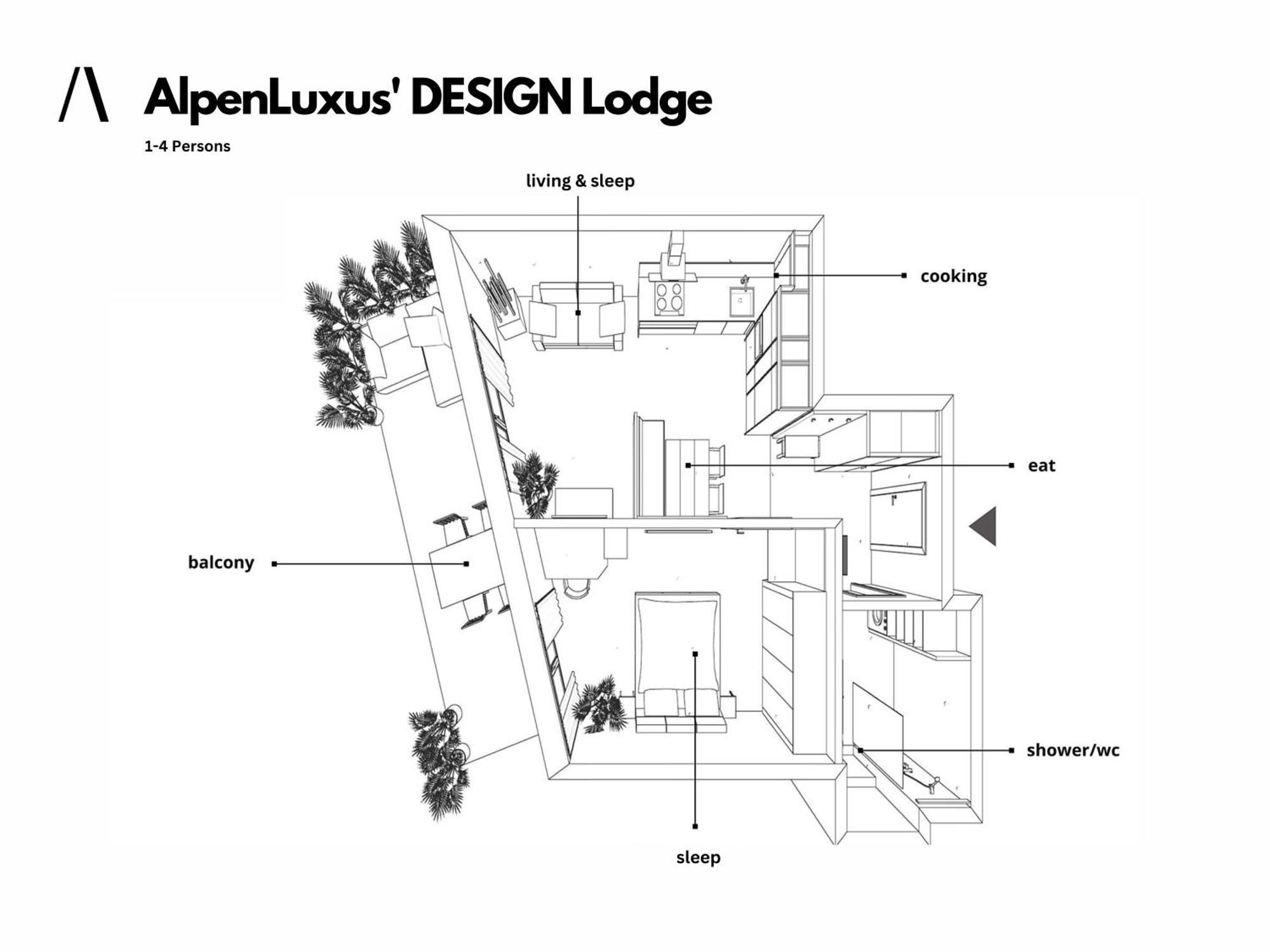 Alpenluxus Presents Design Lodge - Terrace & Car Park Kramsach Exterior foto